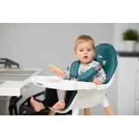 Стульчик для кормления Caretero TUVA DARK GREEN